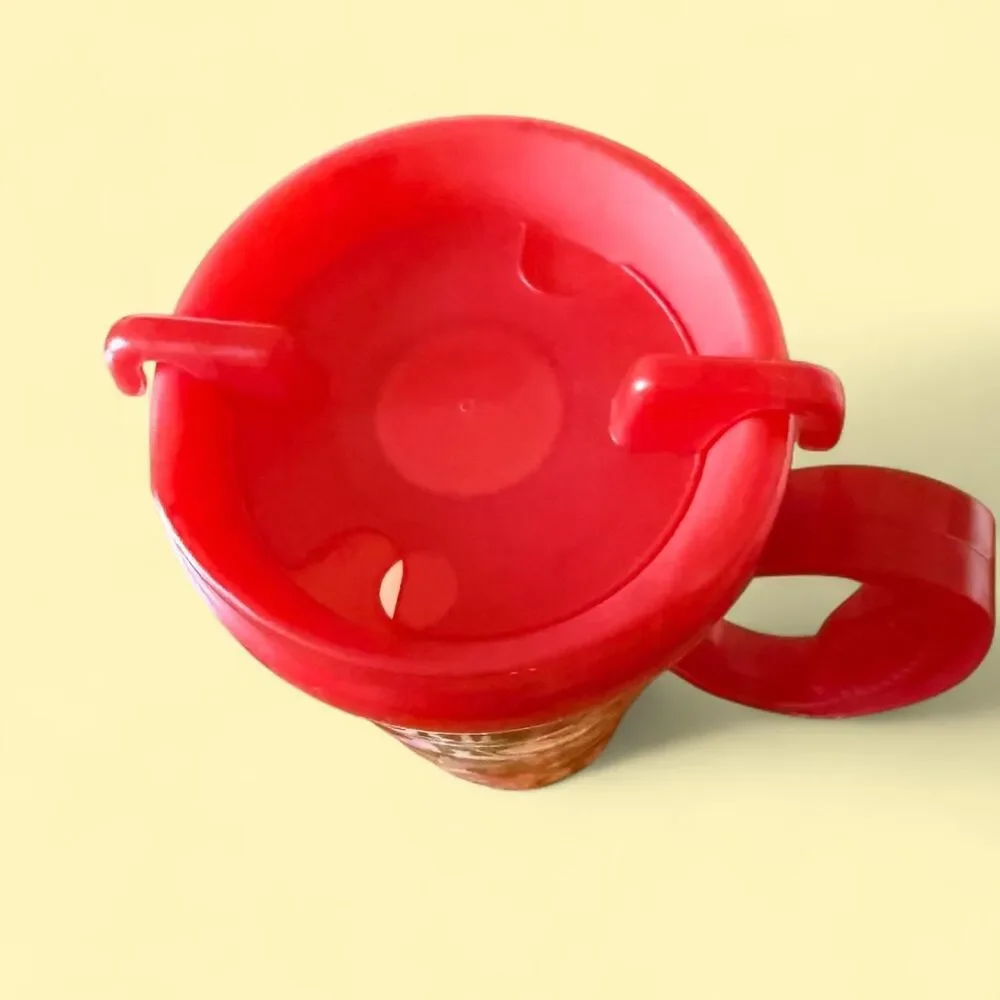 Disney Mug OS Red Pixar Walt Disney World Refillable Travel Tumbler Cup